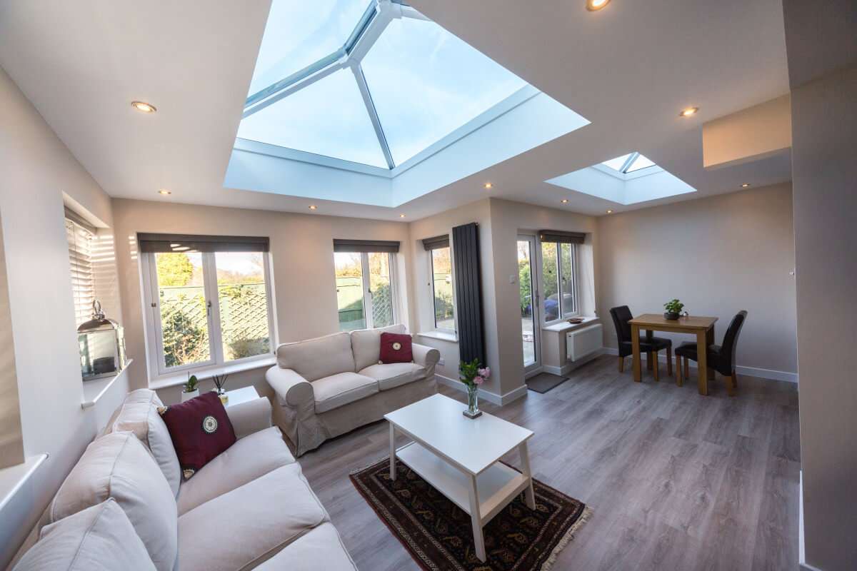 double glazed roof lantern